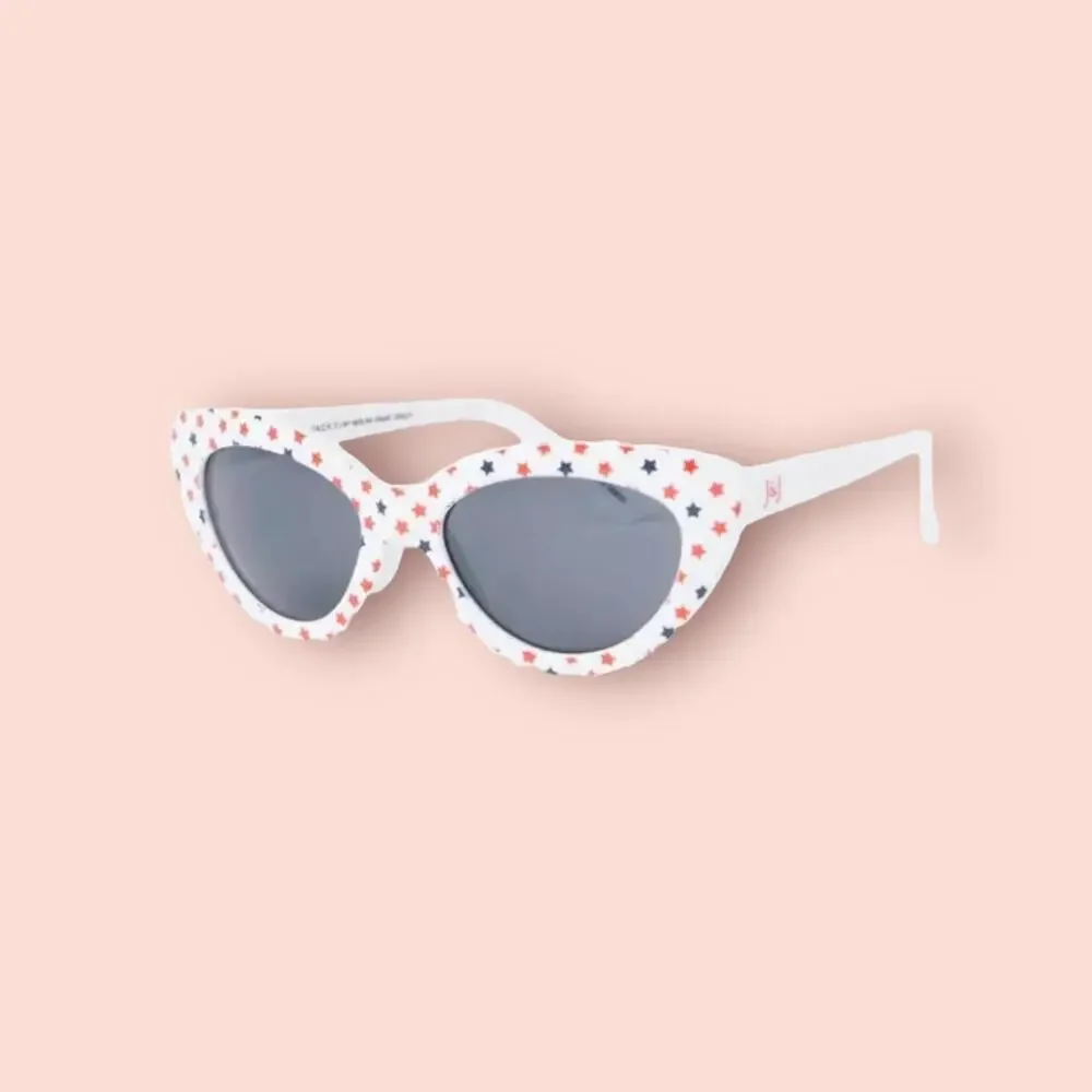Janie and Jack NWT Starry Eyed White Sunglasses. Size 0-2 Years